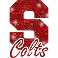 GLT61 RED GLITTER Thumbnail