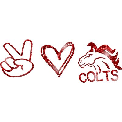 GLT86 RED GLITTER Thumbnail